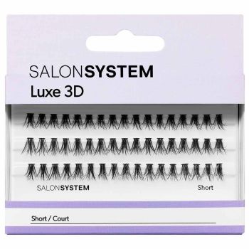 Salon System Luxe 3D Short Individual Lashes