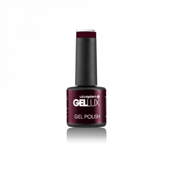 Salon System Gellux Mini Gel Polish Black Cherry 8ml