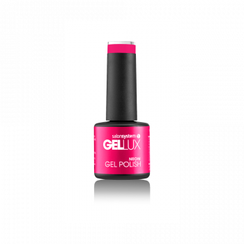 Salon System Gellux Mini Gel Polish Electric Pink 8ml
