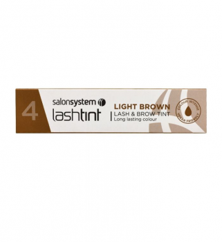 Salon System Lash and Brow Tint Light Brown 15ml