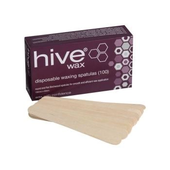 Hive Disposable Wooden Waxing Spatulas (100)
