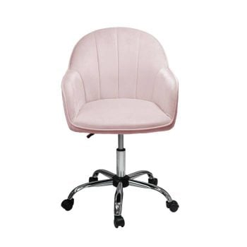 Glitterbels Pink & Silver Salon Chair