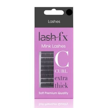 Lash FX Mink C Curl 0.20 Extra Thick Individual Lashes 11mm