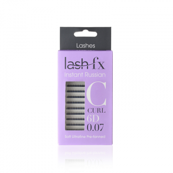 Lash FX Instant Russian 6D C Curl 0.07 9mm