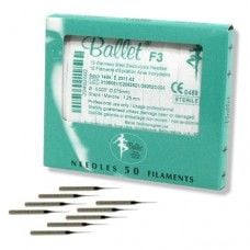 Ballet Electrolysis Needles Stainless Steel F3 (50)