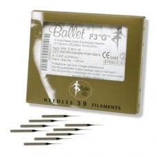 Ballet Electrolysis Needles Gold F3 'G' (50)