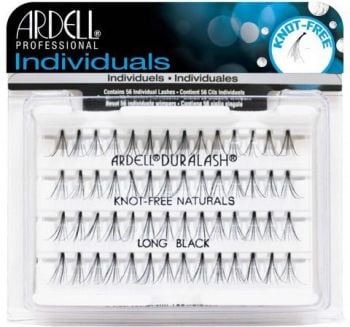 Ardell Duralash Individual Knot-Free Natural Eyelashes - Long Black