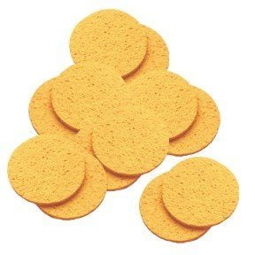 Krissell Beauty Yellow Mask Sponge - Pack of 10