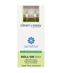 Clean+Easy Sensitive Roll-On Wax Refill Cartridge Medium (3)