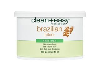 Clean+Easy Brazilian Bikini Hard Hair Removal Wax 396g