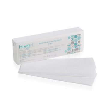 Hive Flexible Paper Waxing  Strips Small (100)