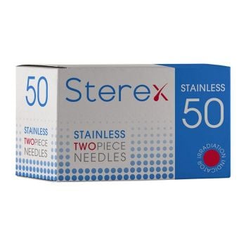 Sterex Stainless Needles Two Piece F3S Regular (50)