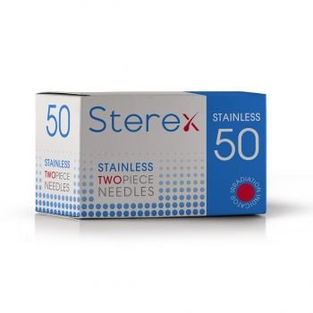 Sterex Stainless Needles Two Piece F3S Short (50)