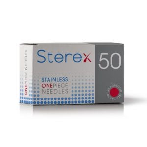 Sterex Stainless One Piece Needles F2S (50)