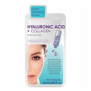 Skin Republic Hyaluronic Acid + Collagen Face Mask 25ml