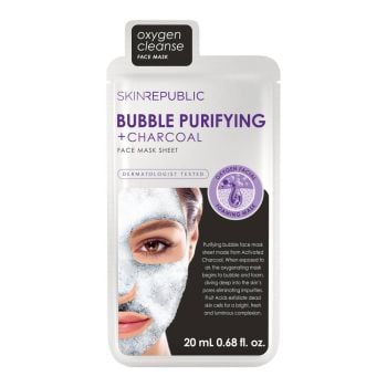 Skin Republic Bubble Purifying + Charcoal Face Mask 20ml