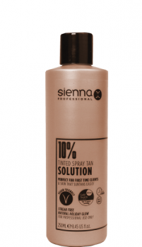 Sienna X 10% Spray Tan Solution 250ml