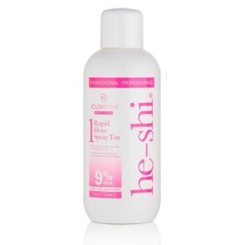 He-Shi 1 Hour Rapid Spray Tan Solution 9% DHA 1000ml