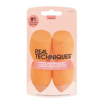 Real Techniques Pack of 4 Miracle Complexion Sponges