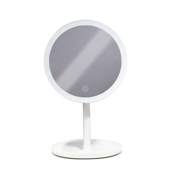 StylPro Melody Mirror Recargeable Bluetooth Light Up Vanity Mirror