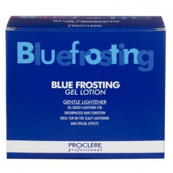 Proclere Blue Frosting Gel Lotion 6 x 50ml & 12 Blue Frosting Sachets