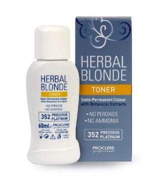 Proclere Herbal Blonde Toner 352 Precious Platinum 60ml