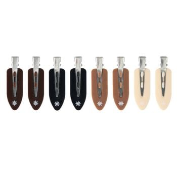 Brushworks No Crease Hair Clips - Nude (8)