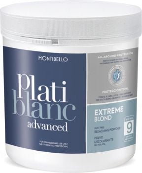 Montibello Plati Blanc Advanced Extreme Blond Dust-Free Bleaching Powder 500g - 9 Levels