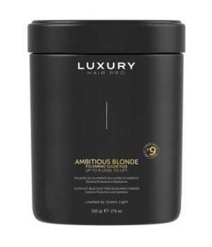 Luxury Ambitious Blonde Ultra Lift Blue Dust Free Bleaching Powder 500g - 9 Levels
