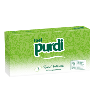 Feel Purdi Kind Softness 100% Recycled Tissues 2 Ply (100)