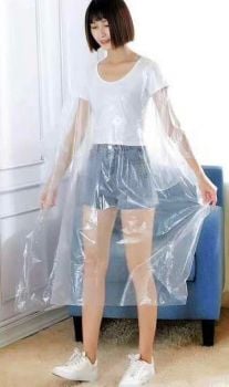 DMI Disposable Clear Hairdressing Gowns (50)