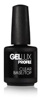 Salon System Gellux Gel Polish Clear Base/Top 15ml
