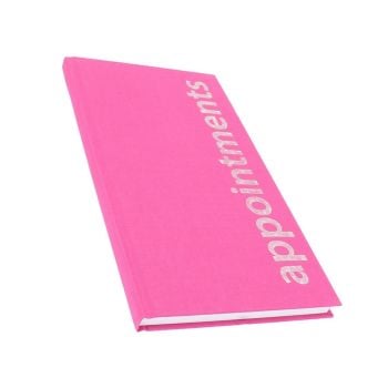 Agenda 3 Column Assistant Appointment Book Pink