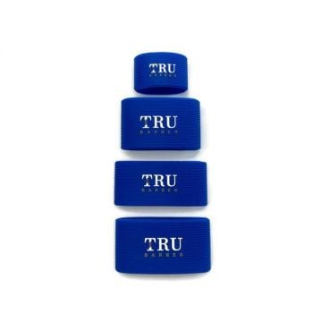 TRU Barber Clipper Grip Bands Blue