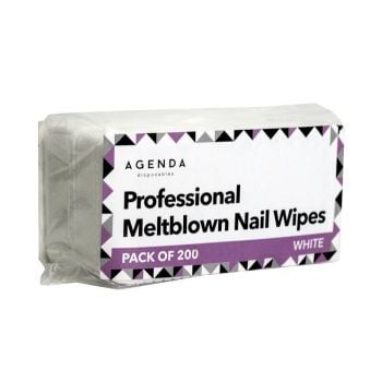 Agenda Professional Meltblown Nail Wipes White (200)
