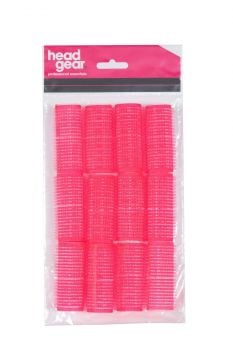 Head Gear Cling Hair Rollers - Small Pink 25mm (12)