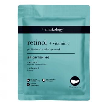 +maskology Retinol and Vitamin-C Brightening Under Eye Mask