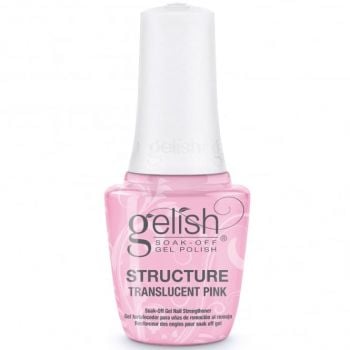 Gelish Soak Off Gel Polish Structure Nail Strengthener Tranlucent Pink 15ml