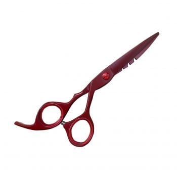 BarberStyle Red Japanese Nero Scissor 6"