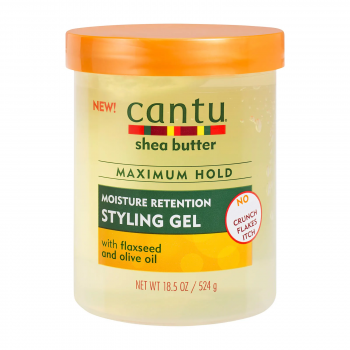 Cantu Moisture Retention Styling Gel With Flaxseed & Olive Oil 524g