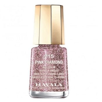 Mavala Mini Nail Polish 215 Pink Diamond 5ml