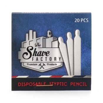 The Shave Factory Disposable Styptic Pencil 20pcs