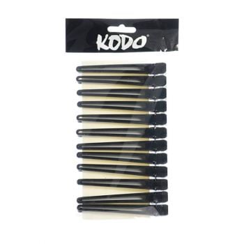 Kodo Aluminium Sectioning Clips Black (12)