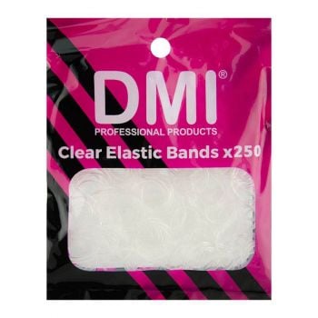 DMI Clear Elastic Bands (250)