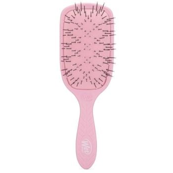 WetBrush Go Green Thick Hair Paddle Detangler Pink