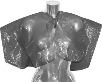 DMI Disposable Shoulder Capes - Black (100)