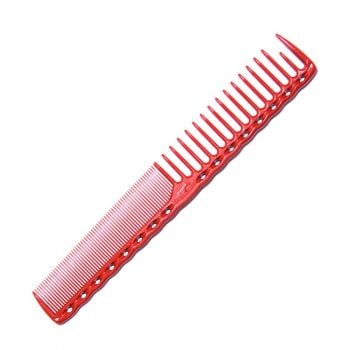 Y.S. Park 332 Round Tooth Cutting Comb Red 185mm