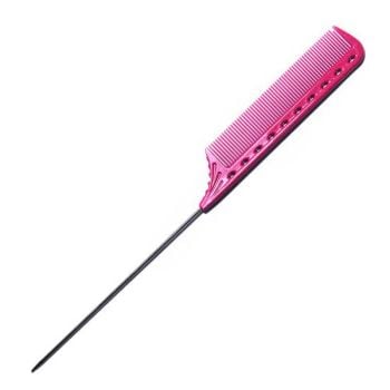 Y.S. Park 122 Extra Long Pintail Comb - Pink