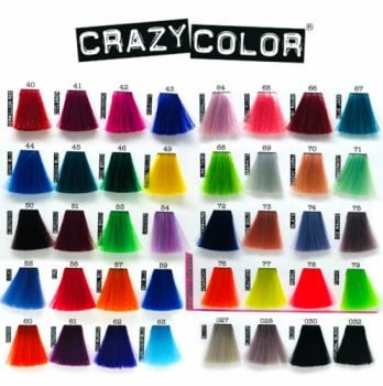 Renbow Crazy Color Colour Chart