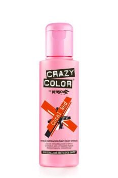Crazy Color Hair Dye 100ml - Coral Red